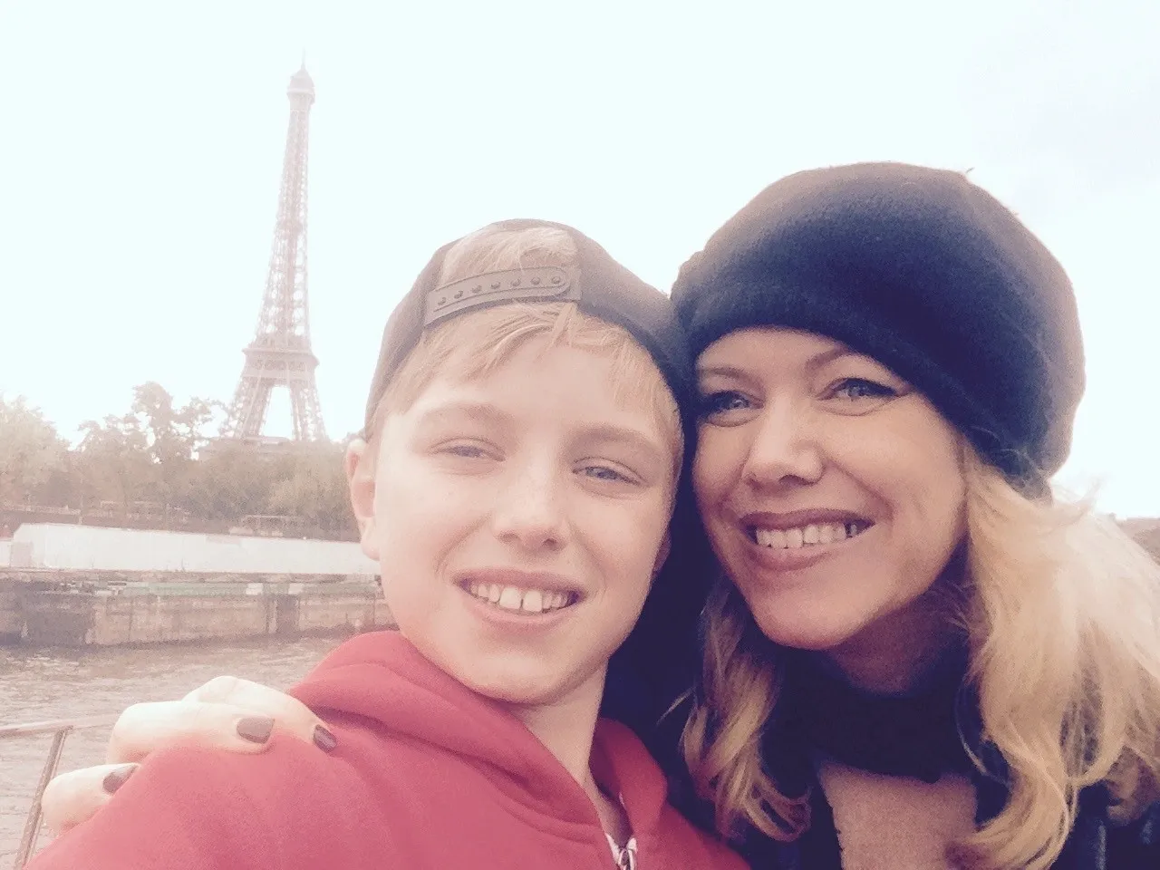 Très beaux rewarding memories, Paris avec mon fils Fraser!